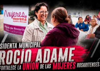 Entre diálogo y cercanía, Presidenta Municipal Rocío Adame fortalece la unión de las mujeres rosaritenses
