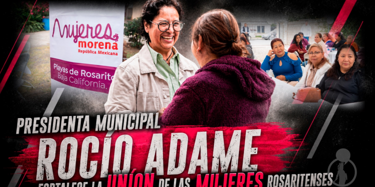 Entre diálogo y cercanía, Presidenta Municipal Rocío Adame fortalece la unión de las mujeres rosaritenses