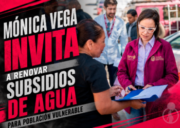 MÓNICA VEGA INVITA A RENOVAR SUBSIDIOS DE AGUA PARA POBLACIÓN VULNERABLE