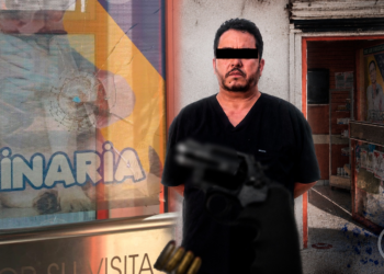 ¡Se enojó porque le fueron a cobrar! encargado de veterinaria sacó un revólver y disparó contra un joven