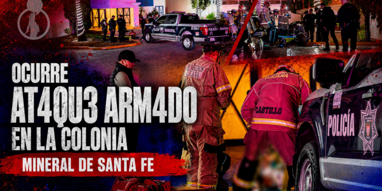 Ataque armado deja a un hombre herido en la colonia Mineral de Santa Fe