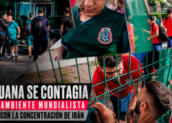 Tijuana se contagia del ambiente mundialista con la concentración de Irán