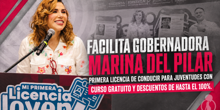 FACILITA GOBERNADORA MARINA DEL PILAR PRIMERA LICENCIA DE CONDUCIR PARA JUVENTUDES CON CURSO GRATUITO Y DESCUENTOS DE HASTA EL 100%