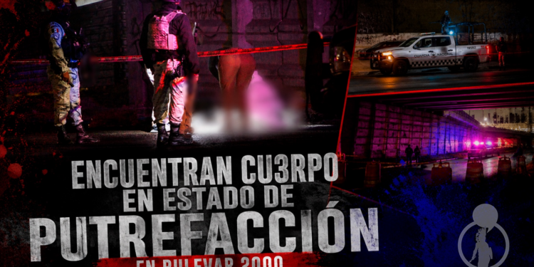 Encuentran cuerpo en estado de putrefacción en bulevar 2000