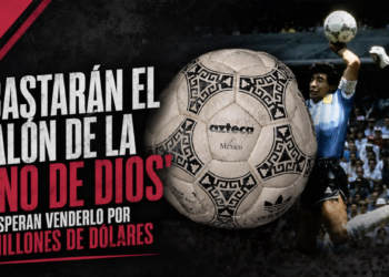 Subastarán el balón de la ‘Mano de Dios’; esperan venderlo por 10 millones de dólares