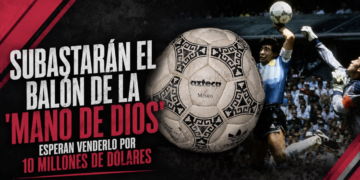 Subastarán el balón de la ‘Mano de Dios’; esperan venderlo por 10 millones de dólares