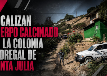 Localizan cuerpo calcinado en la colonia Pedregal de Santa Julia