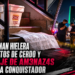 Abandonan hielera con restos de cerdo y mensaje de amenazas en Plaza Conquistador