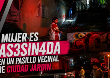 Mujer es asesinada en un pasillo vecinal de Ciudad Jardín