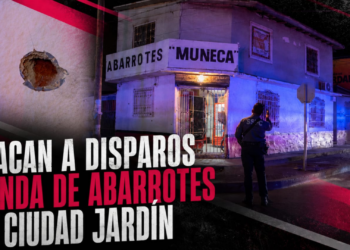 Atacan a disparos tienda de abarrotes en Ciudad Jardín