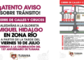Informa Gobierno Municipal cierre temporal de vialidades por concierto del 137 Aniversario de la Fundación de Tijuana
