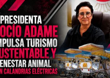 Presidenta Rocío Adame impulsa turismo sustentable y bienestar animal con calandrias eléctricas
