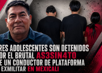 Tres adolescentes son detenidos por el brutal asesinato de un conductor de plataforma y exmilitar en Mexicali