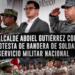 Asiste alcalde Abdiel Gutiérrez Coronado a la Protesta de Bandera de soldados del Servicio Militar Nacional
