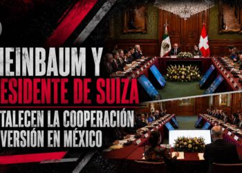 Sheinbaum y presidente de Suiza fortalecen la cooperación e inversión en México