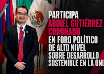 Participa Abdiel Gutiérrez Coronado en Foro Político de Alto Nivel sobre Desarrollo Sostenible en la ONU