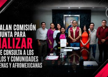 INSTALAN COMISIÓN CONJUNTA PARA ANALIZAR LEY DE CONSULTA A LOS PUEBLOS Y COMUNIDADES INDÍGENAS Y AFROMEXICANAS