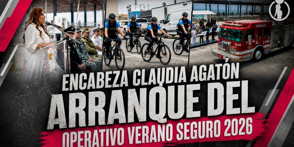 Encabeza Claudia Agatón arranque del Operativo Verano Seguro 2026