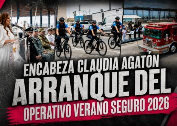 Encabeza Claudia Agatón arranque del Operativo Verano Seguro 2026