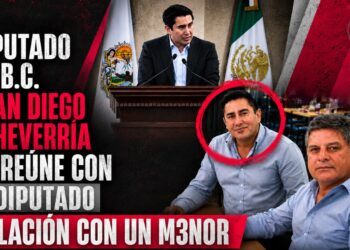 Dime con quién te juntas y te diré quién eres: diputado panista de BC, Juan Diego Echeverría Ibarra, se reúne con exdiputado panista acusado de mantener una relación con un menor