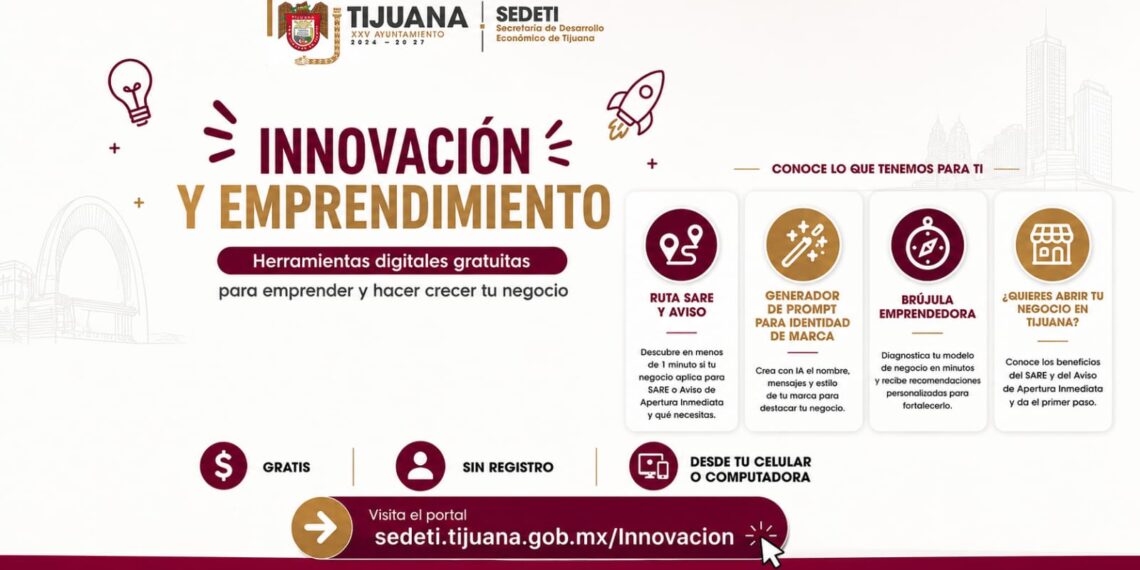 Impulsa Gobierno Municipal herramientas digitales para fortalecer el emprendimiento en Tijuana