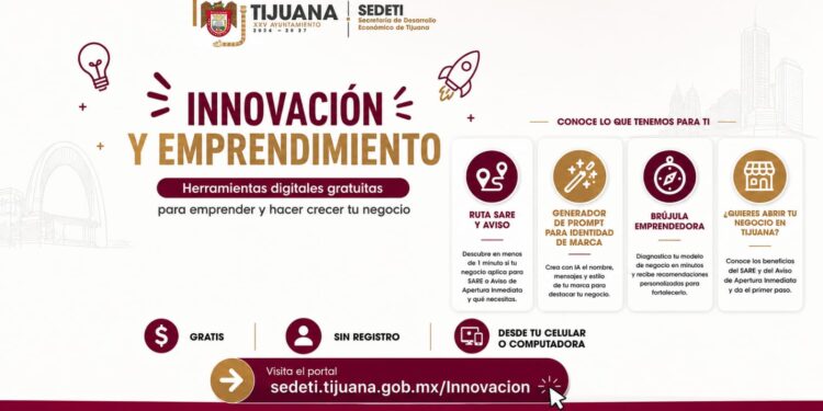 Impulsa Gobierno Municipal herramientas digitales para fortalecer el emprendimiento en Tijuana