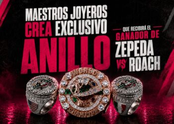 Maestros Joyeros crea exclusivo anillo que recibirá el ganador de Zepeda vs. Roach