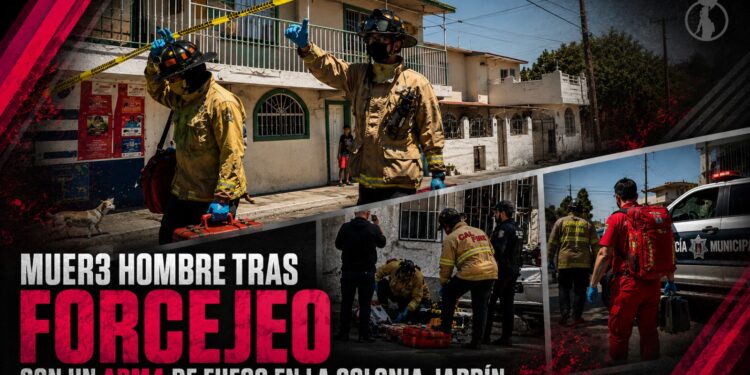 Muere hombre tras forcejeo con un arma de fuego en la colonia Jardín