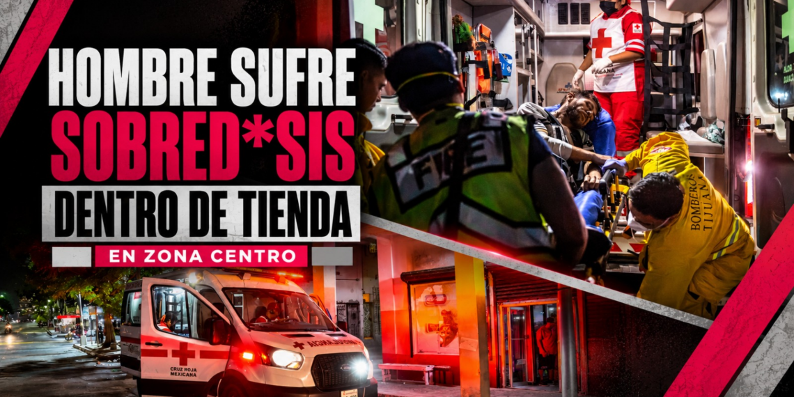 Hombre sufre sobredosis dentro de tienda en Zona Centro; logran reanimarlo con naloxona