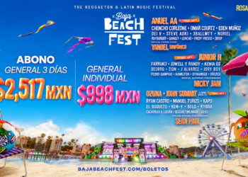 Baja Beach Fest anuncia promoción especial para mexicanos con boletos desde $2,517 pesos