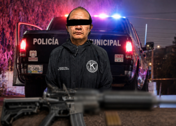 Como “El Mariachi”: llevaba un fusil calibre .223 oculto en un estuche de guitarra