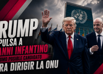 Trump impulsa a Gianni Infantino como posible candidato para dirigir la ONU