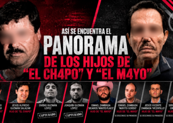 Así se encuentra la situación de los hijos del “Chapo” y del “Mayo” tras las condenas de sus padres