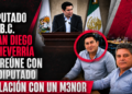 Dime con quién te juntas y te diré quién eres: diputado panista de BC, Juan Diego Echeverría Ibarra, se reúne con exdiputado panista acusado de mantener una relación con un menor