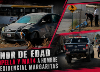 Menor de edad atropella y mata a hombre en Residencial Margaritas