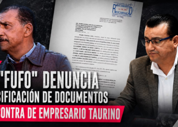 El “Fufo” denuncia falsificación de documentos en contra de empresario taurino