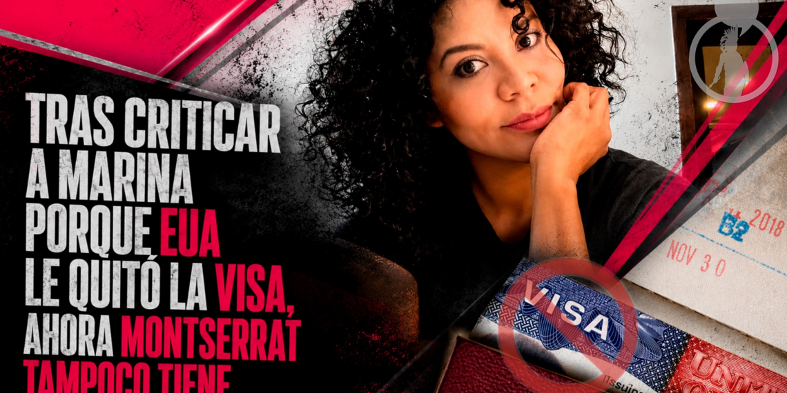 La que antes criticaba a Marina porque le quitaron la visa, ahora ya no puede cruzar porque también se la quitaron