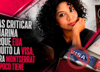 La que antes criticaba a Marina porque le quitaron la visa, ahora ya no puede cruzar porque también se la quitaron