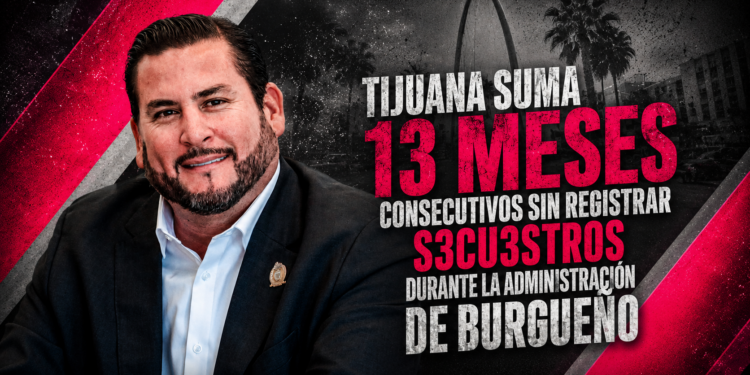 Tijuana suma 13 meses consecutivos sin registrar secuestros durante la administración de Burgueño.
