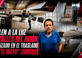 Salen a la luz detalles del avión utilizado en el traslado de “El Mayo” Zambada