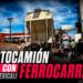 Tractocamión choca con ferrocarril en Mexicali; carga impacta auto estacionado