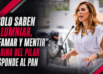“Solo saben calumniar, difamar y mentir”: Marina del Pilar responde al PAN por señalamientos sobre abogado
