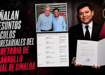 Señalan presuntos vínculos empresariales del secretario de Desarrollo Social de Sinaloa