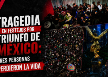 ¡ASÍ NO MÉXICO! Tragedia en festejos por triunfo de México: tres personas mueren asfixiadas en la CDMX
