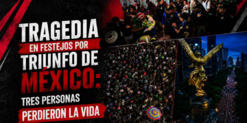 ¡ASÍ NO MÉXICO! Tragedia en festejos por triunfo de México: tres personas mueren asfixiadas en la CDMX