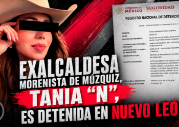 Exalcaldesa morenista de Múzquiz, Tania “N”, es detenida en Nuevo León