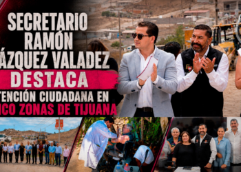 Secretario Ramón Vázquez Valadez destaca atención ciudadana en cinco zonas y avances en proyectos estratégicos