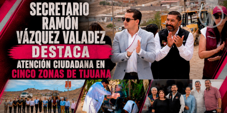 Secretario Ramón Vázquez Valadez destaca atención ciudadana en cinco zonas y avances en proyectos estratégicos