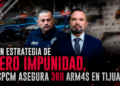 Bajo la estrategia de cero impunidad, Avilés Amezcua y García Barraza reportan el aseguramiento de 368 armas