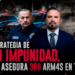 Bajo la estrategia de cero impunidad, Avilés Amezcua y García Barraza reportan el aseguramiento de 368 armas